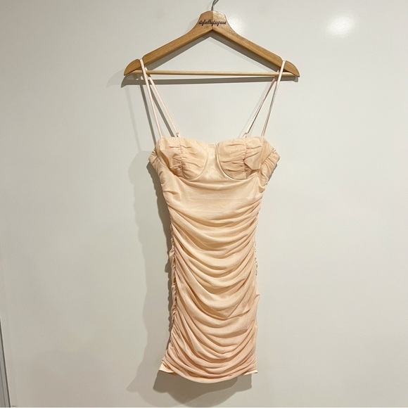 revolve x superdown tamzin ruched mini dress - Picture 4 of 9